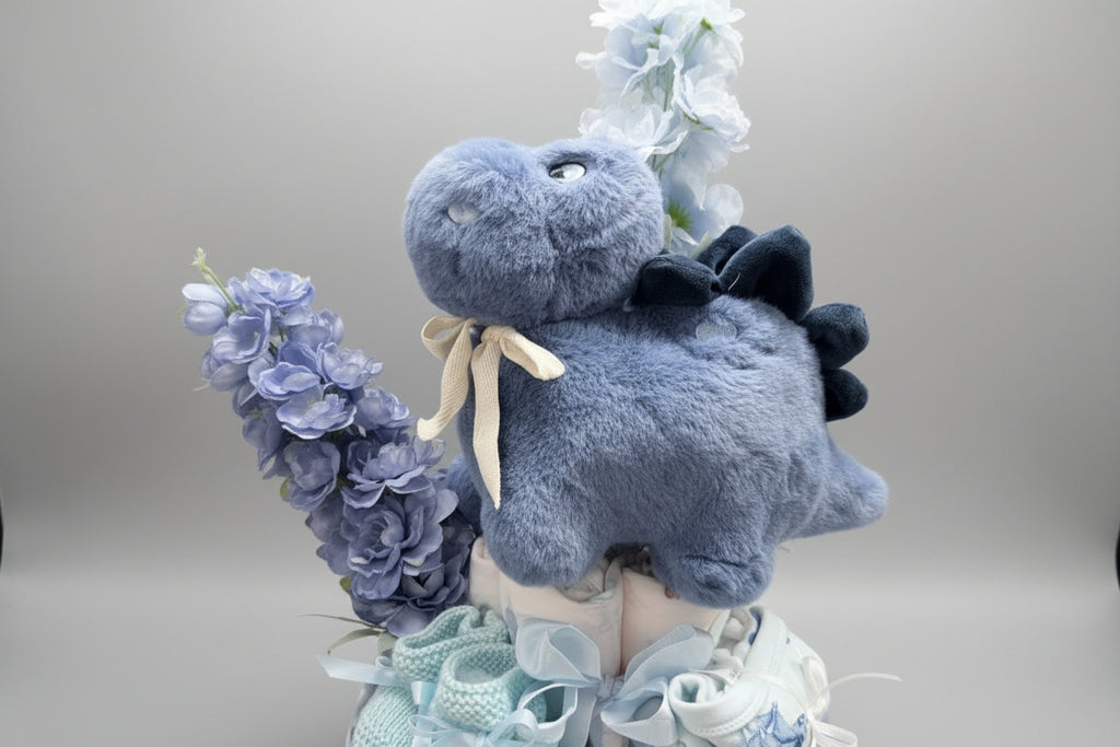 “William” Baby Blue Dinosaur