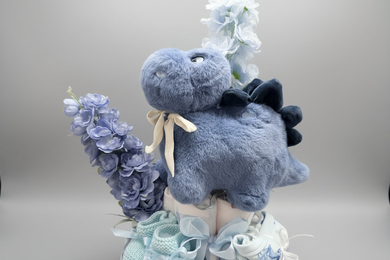 “William” Baby Blue Dinosaur